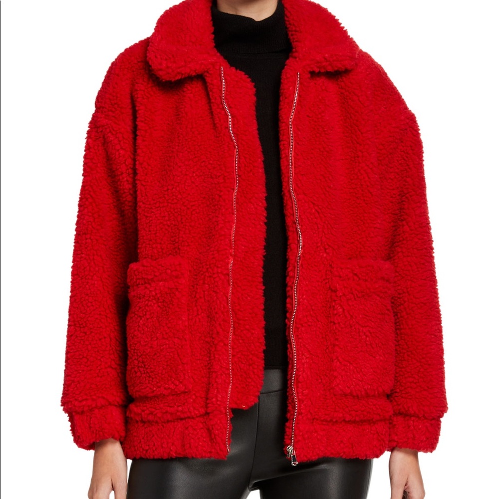 I.AM.GIA pixie sherpa coat